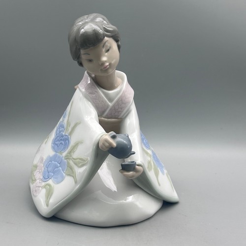 Nao lladro oriental tea - lladro,