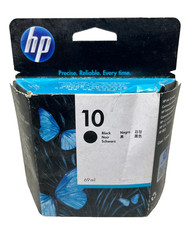 HP C4844A HP 10 CARTUCCIA ORIGINALE NERO HP DESIGNJET 70/100/110/500 [07/2017]