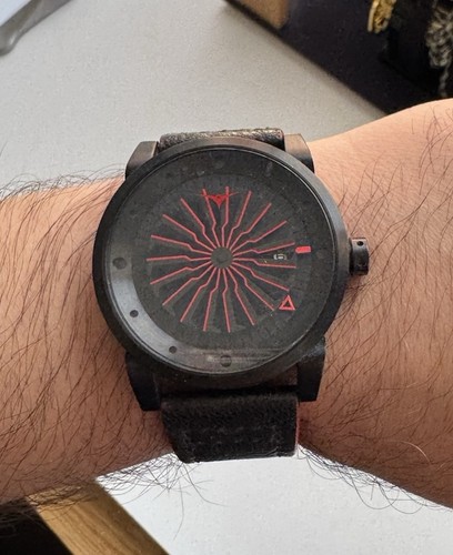 Orologio uomo zinvo nero rosso - uomo,