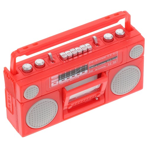Radio miniatura plastica - in,