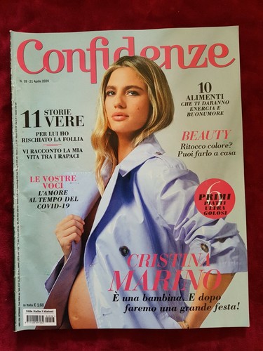 Italian magazine confidenze - magazine, n