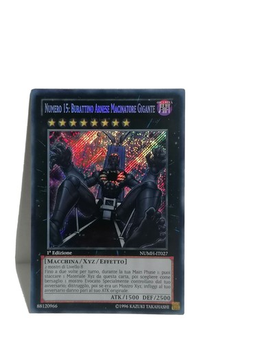 Numero 15 burattino - yu-gi-oh,