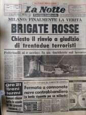 GIORNALE "LA NOTTE" ULTIME