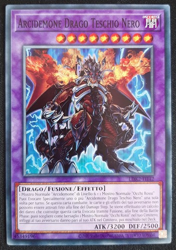 Arcidemone drago teschio nero - arcidemone,