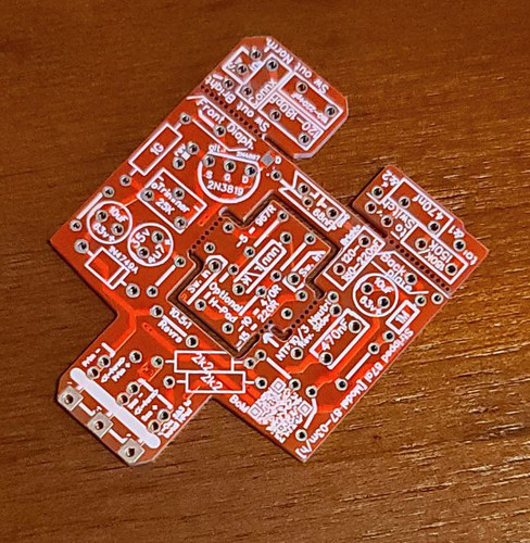 Scheda pcb semplificata - semplificata, stile