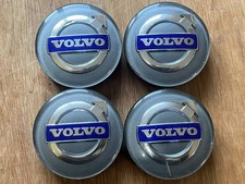 x4 Set tappi centrali cerchi in lega originali Volvo 64mm S60 V60 V70 S80 XC40 XC60 XC90