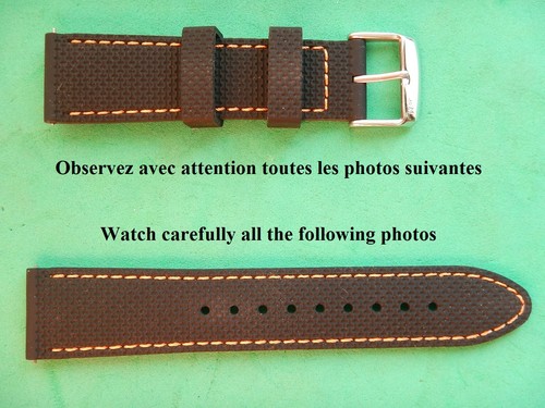 Solide bracelet gomme - 22,
