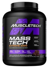Muscletech Mass Tech Extreme 2000 - 2,7 kg - Gainer + tre bonus