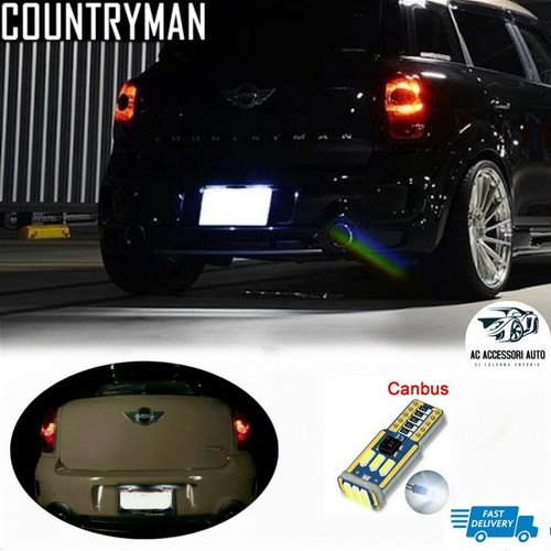 Coppia luci targa led mini - targa,