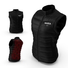 gilet riscaldato termico imbottito riscaldante usb con o senza powerbank