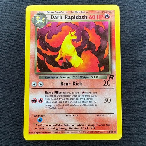 Dark rapidash uncommon - rapidash,