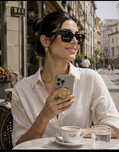 Supporto anello telefono logo