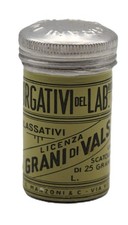 scatola latta medicina grani