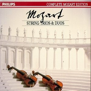 Mozart string trios - string, duos