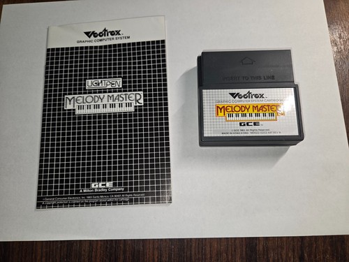 Cartouche vectrex melody - cartouche,