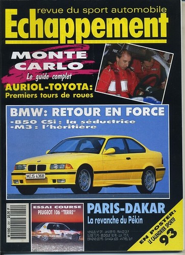 Echappement 291 1993 - echappement, n°291