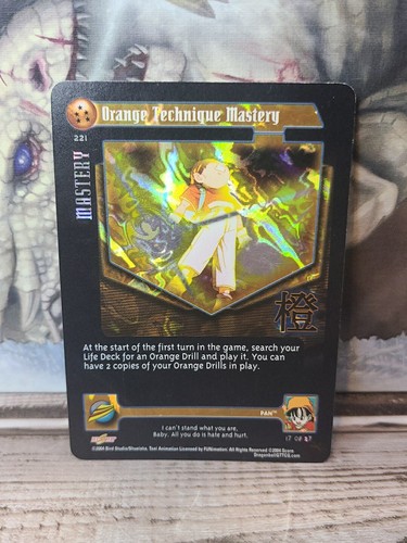 Dragon ball ccg orange - ball, gt