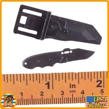 Modern Battlefield II Ghost - Knife & Sheath - 1/6 Scale Flagset Action Figures