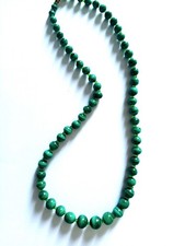 collana in malachite naturale