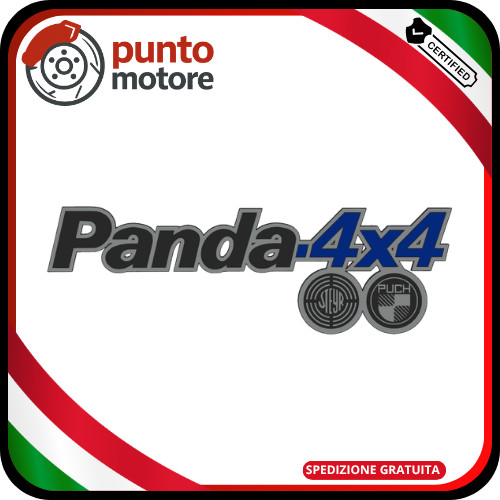Replica fregio logo fiat panda - fregio,