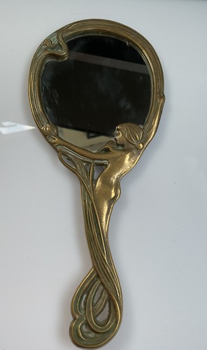 Vintage art nouveau style hand - style,