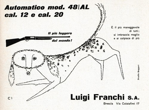 Pubblicita 1954 luigi franchi - pubblicita',