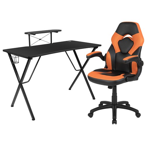 Scrivania gaming nera sedia - scrivania,