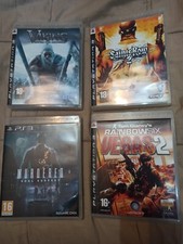 LOTTO 4 GIOCHI PS3 PLAYSTATION 3 VIKING MURDERED SAINT ROW RAINBOW SIX VEGAS