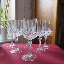 6 verres a vin rouge en
