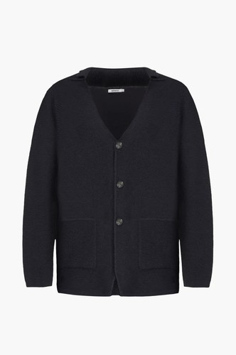 Giacca maglia misto - in, lana