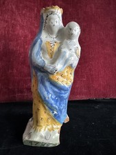 ANTICA MADONNA IN CERAMICA FRANCESE XVIII secolo?