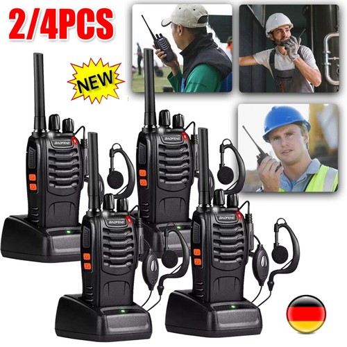 Baofeng walkie talkie 5km - 2/4x,