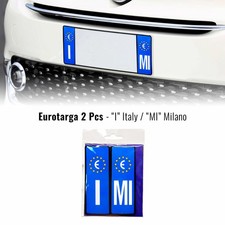 Adesivi targa auto italia - targa,