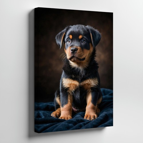 Carino cucciolo rottweiler - carino,