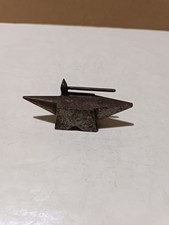 Vintage Rara Piccola Incudine in Ferro da Orafo, Fabbro, Collezionismo NO PESO