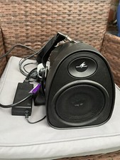 monacor Amplificatore Portatile System TXA-110 con Cinghia di Trasporto, Batteria, No Mic