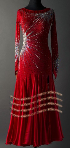 B7559 abito ballo donna - abito,