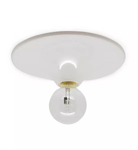 Plafoniera bianca e27 max60w - plafoniera,