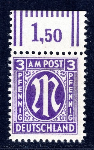 Bizona 1945 17bd mnh - 1945, raro