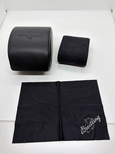 Breitling leather black - leather,