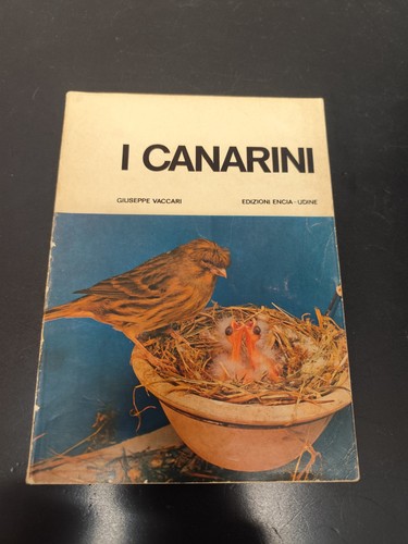 Libro canarini giuseppe - i,