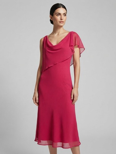 Gina bacconi abito rosa - gina,