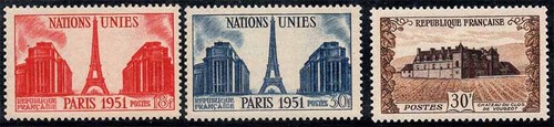 Francia 1951 911 913 - yv., nuovo