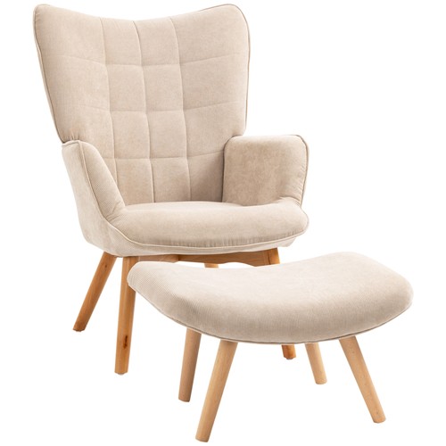 Poltrona relax con pouf - poltrona,