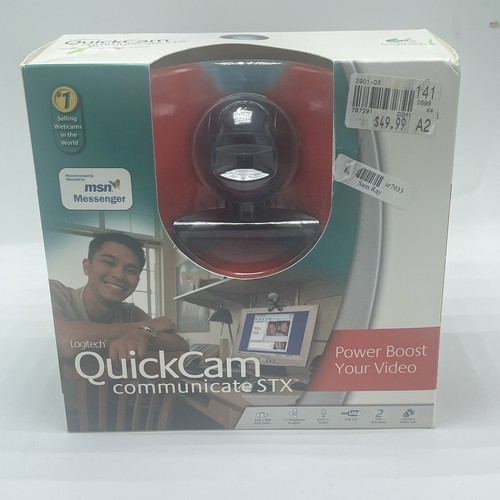 Webcam logitech quickcam - webcam,