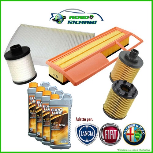 Kit filtri lt olio 5w40 - kit,