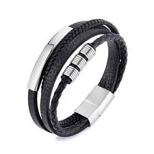 Men's Steel Genuine Black