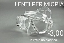 maschera snorkeling miopia  -