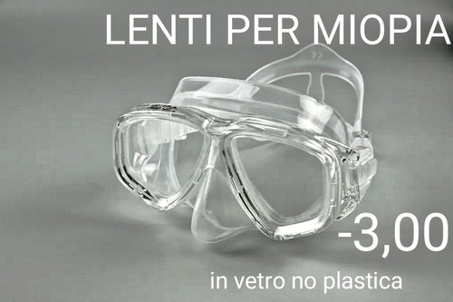 Maschera snorkeling miopia - maschera,