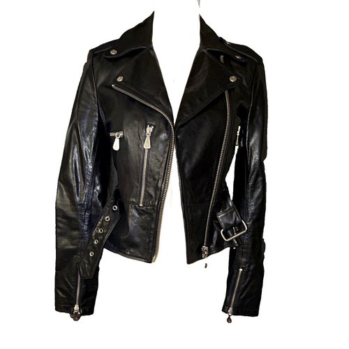 Giacca biker alexander mcqueen - giacca,